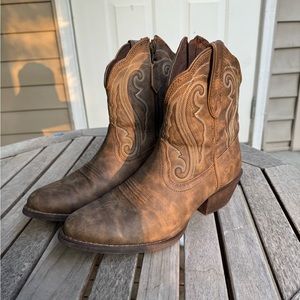 Women's Durango Distressed Shortie Western Boot